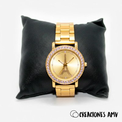 Reloj Paris Charm | Reloj acero inoxidable mujer | Torre Eiffel