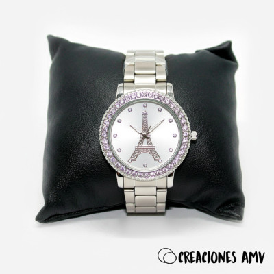 Reloj Paris Charm | Reloj acero inoxidable mujer | Torre Eiffel