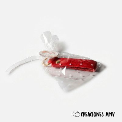 Llavero Soul Communion: Cuero Vegano Grabado con Nombre