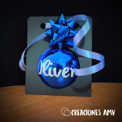 Esfera Navideña Personalizada Esfera Navideña Personalizada