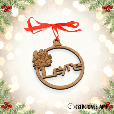 Bola de Navidad “Rebel Lights” personalizada | Creaciones AMV