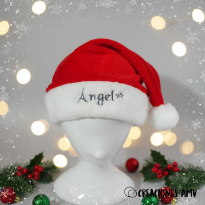 Gorro Noel Personalizado con Nombre | Creaciones AMV